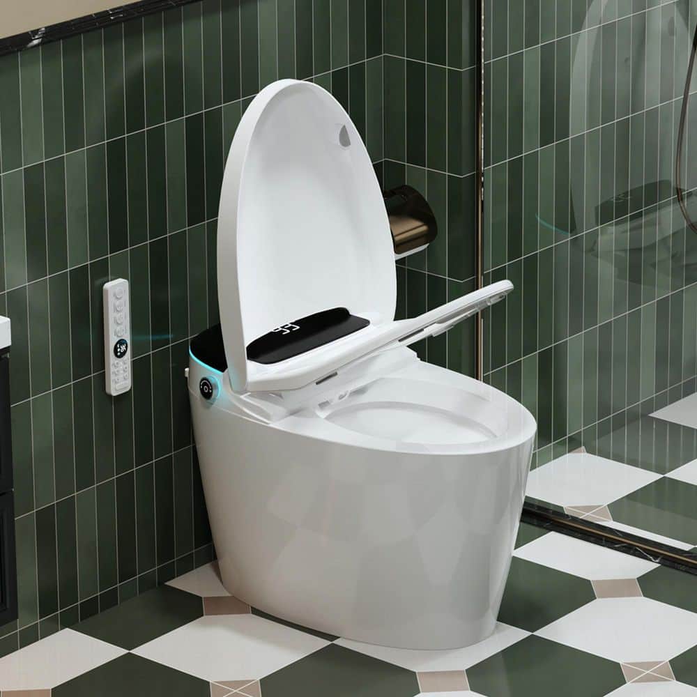 yulika DJ-951B Tankless Smart Bidet Toilet with Auto Flush & Warm Water - Image 4