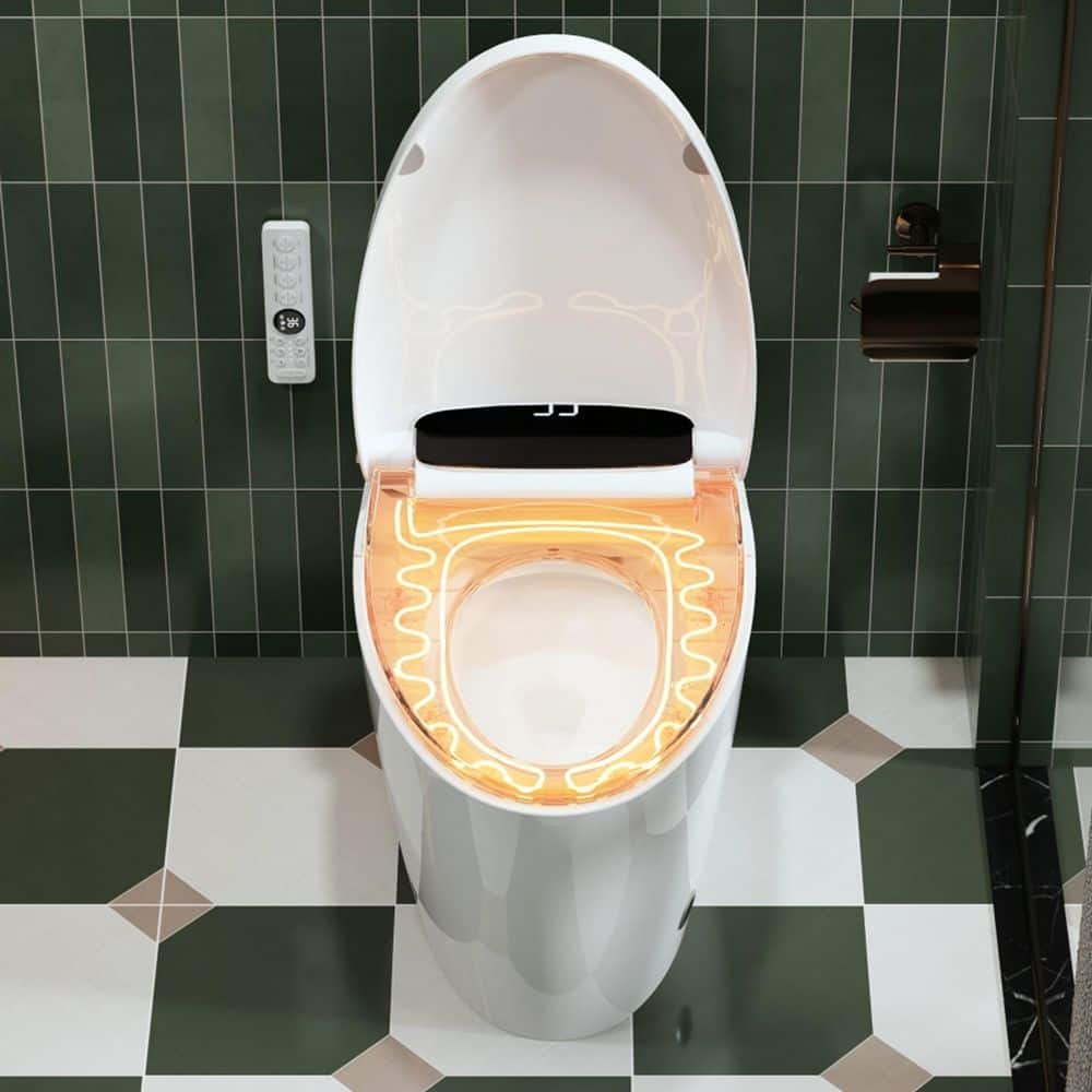 yulika DJ-951B Tankless Smart Bidet Toilet with Auto Flush & Warm Water - Image 5