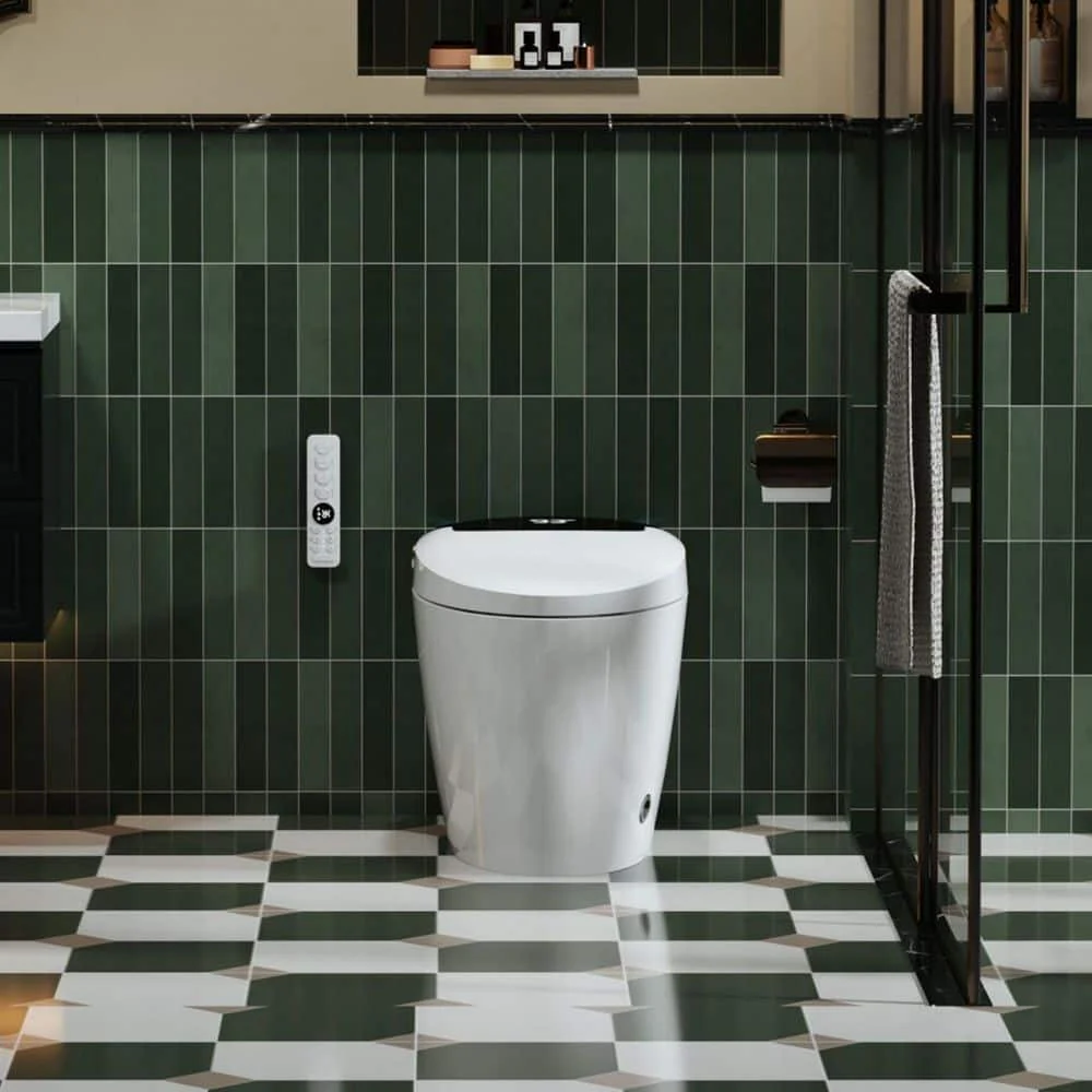 yulika DJ-951E Elongated Smart Bidet Toilet with Heated Seat and Auto Flush - Image 2