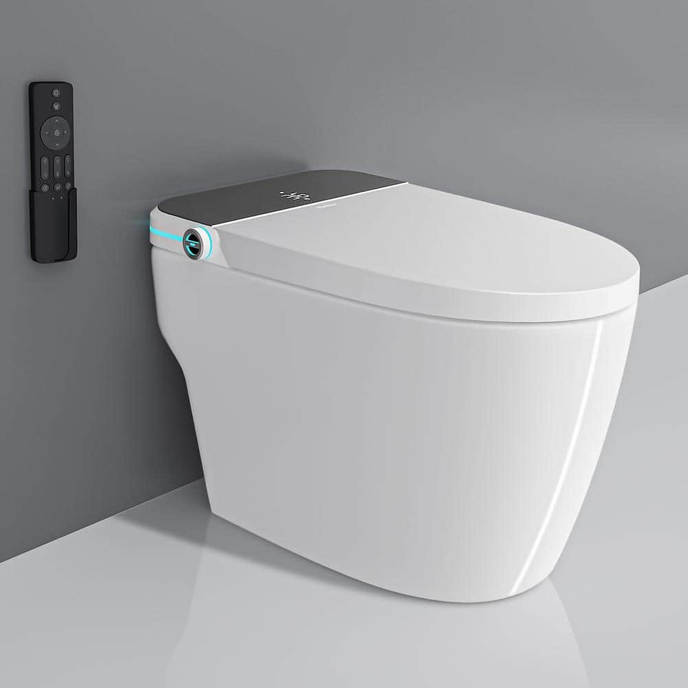 Yulika Smart Bidet Toilet - Elongated 1.28 GPF with Auto Features