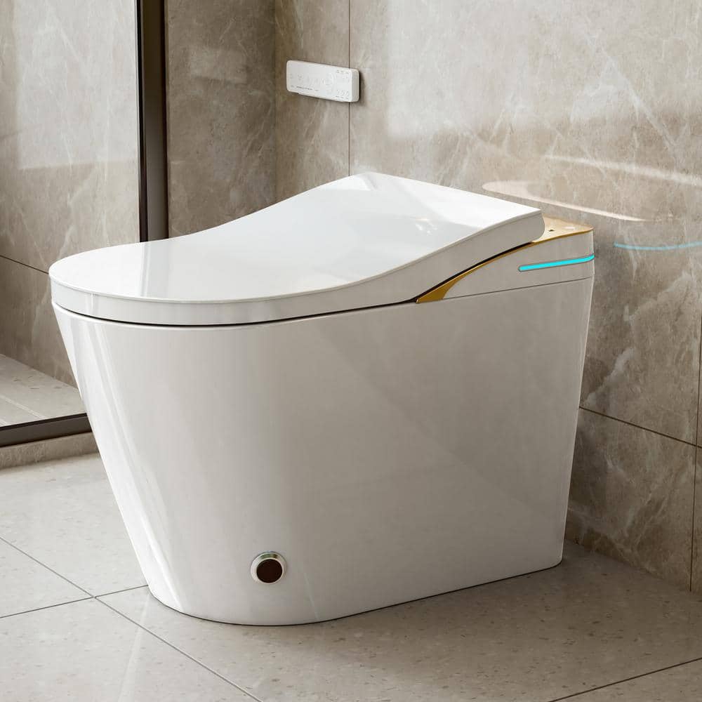 Yulika Smart Bidet Toilet with Heated Seat and LED Display - DJ-K1