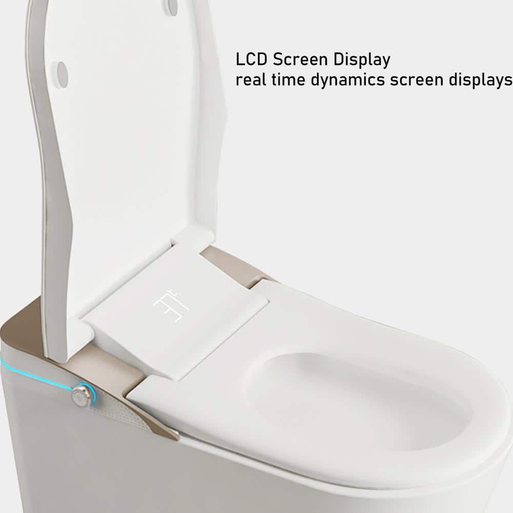 Yulika Smart Bidet Toilet with Heated Seat and LED Display - DJ-K1 - Image 5
