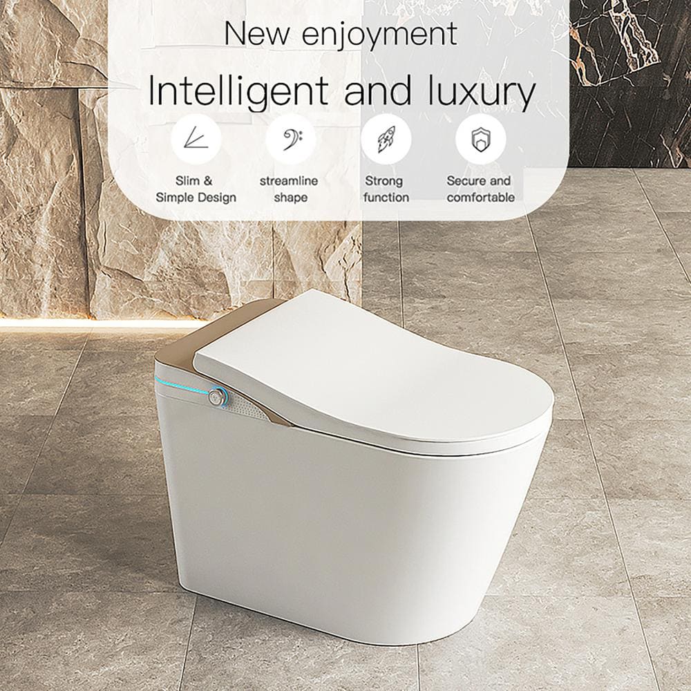 Yulika Smart Bidet Toilet with Heated Seat and LED Display - DJ-K1 - Image 8