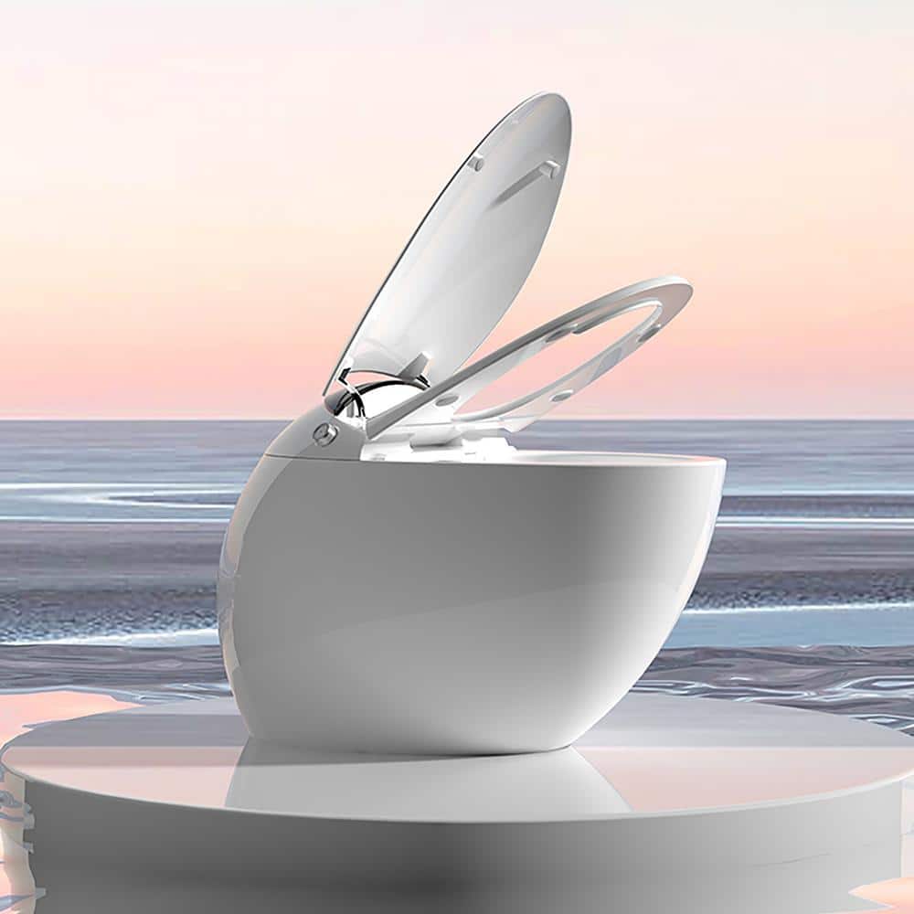 Yulika Y1 Smart Elongated Bidet Toilet with Heated Seat and Remote Control - Image 3