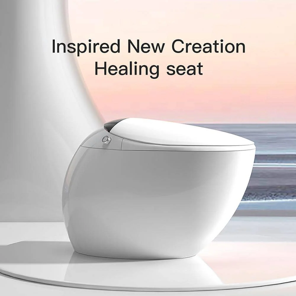 Yulika Y1 Smart Elongated Bidet Toilet with Heated Seat and Remote Control - Image 9
