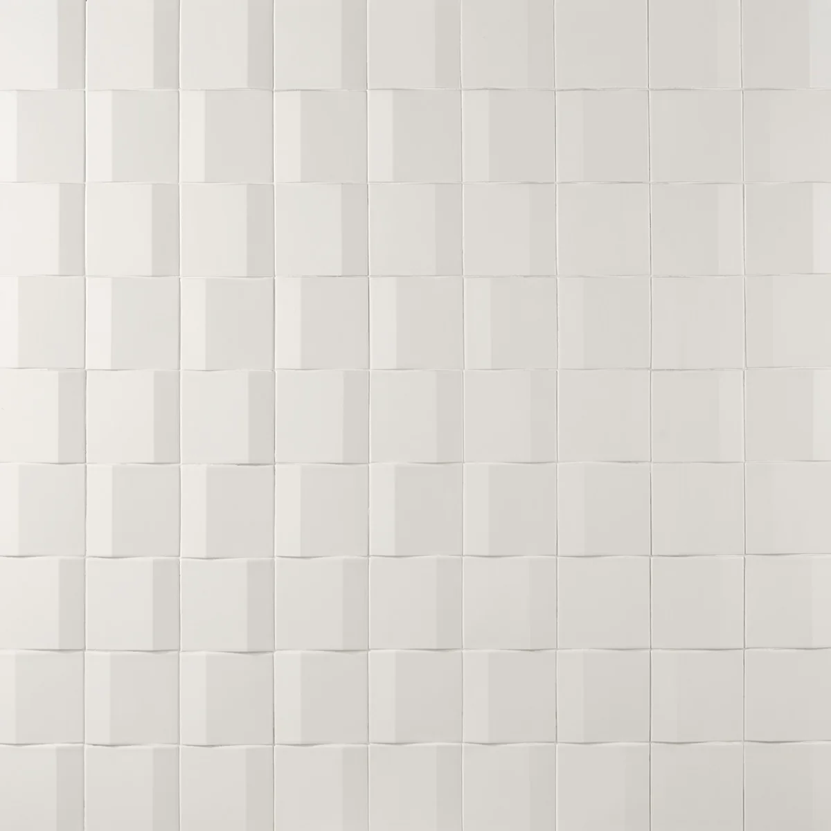 Zeal Edge 3D White 5x5 Matte Porcelain Tile - Lux Tile - Image 6