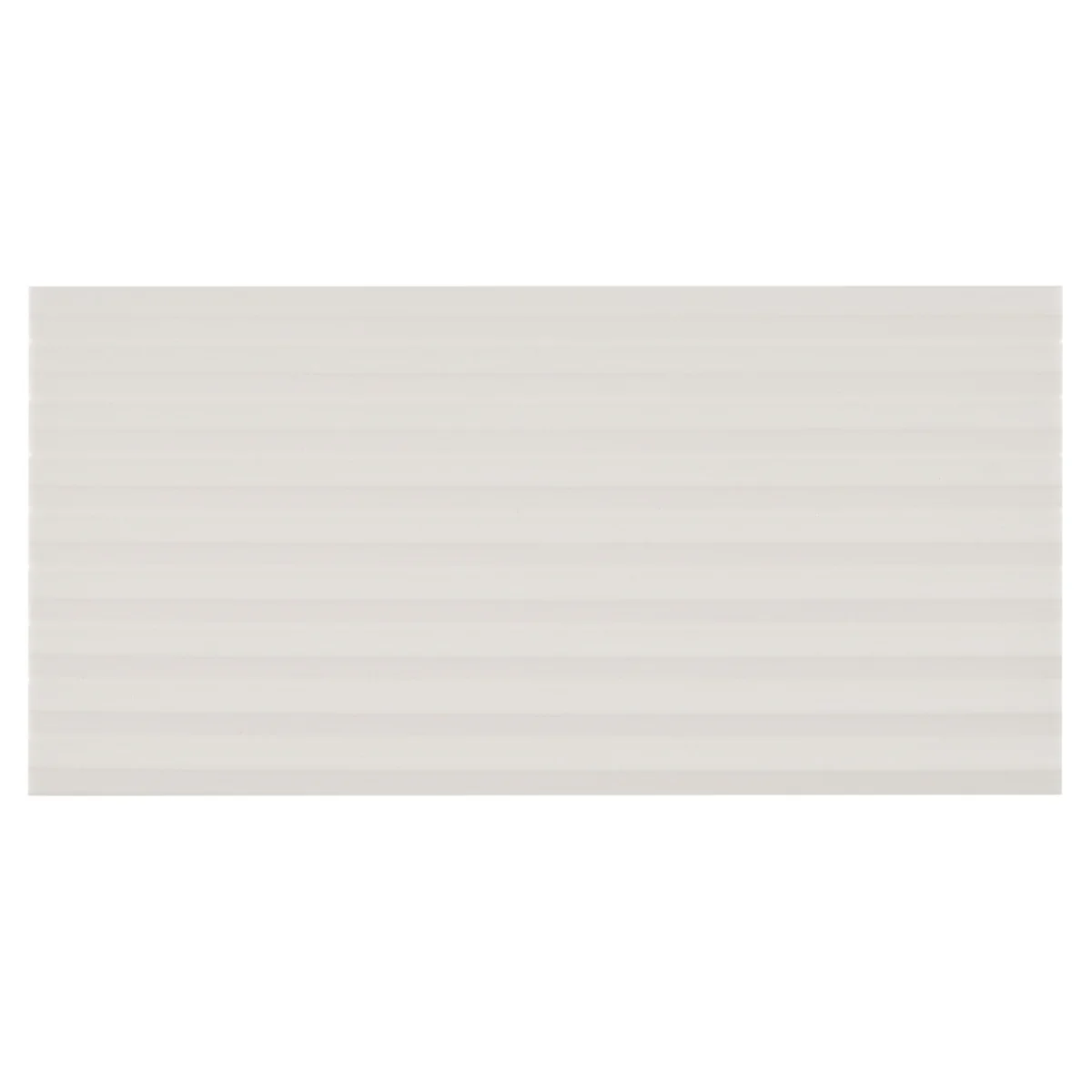 Zeal Linear 3D Matte Porcelain Tile - 5x10 White - Image 3