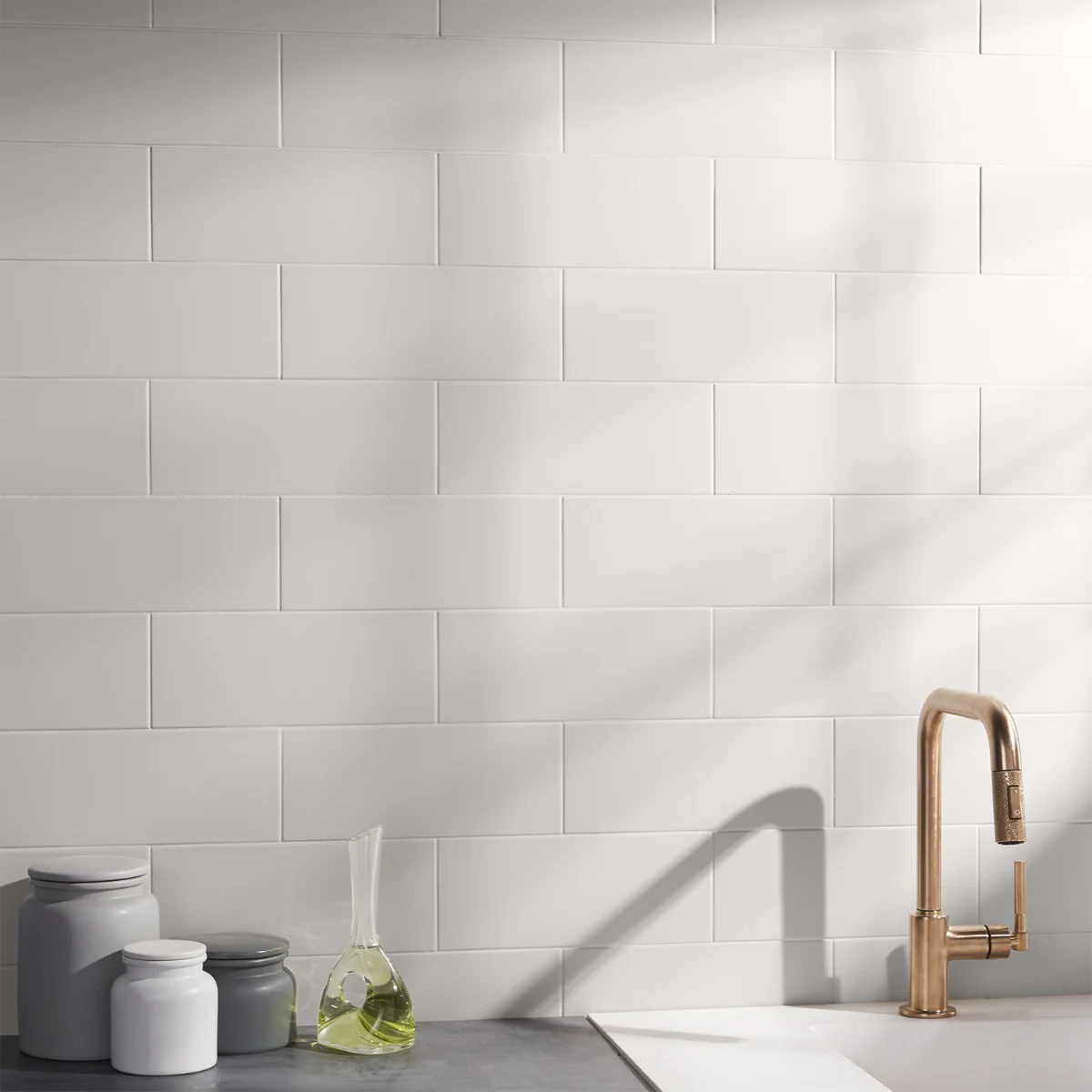 Zeal White 5x12 Matte Porcelain Subway Tile - Lux Tile - Image 5