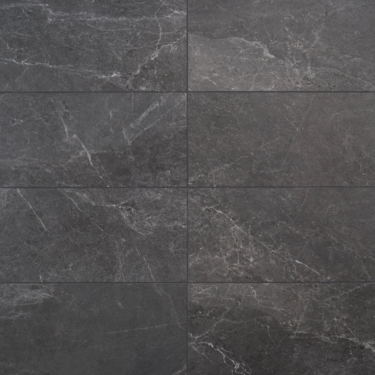 ZenTech Graphite Gray 12x24 Matte Porcelain Tile by Lux Tile - Image 3