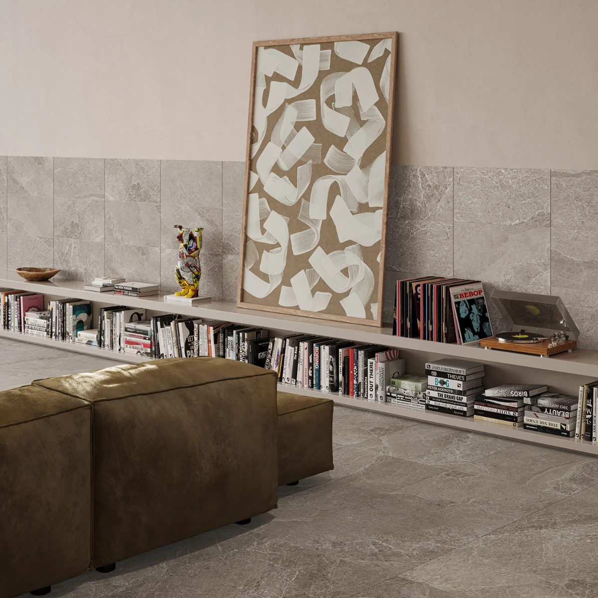 ZenTech Greige Beige Matte Porcelain Tile 12x24 - Lux Tile - Image 2