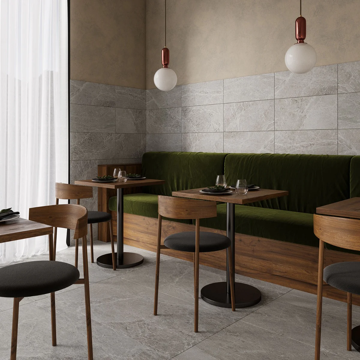 ZenTech Silver Gray 12x24 Matte Porcelain Tile - Lux Tile - Image 6