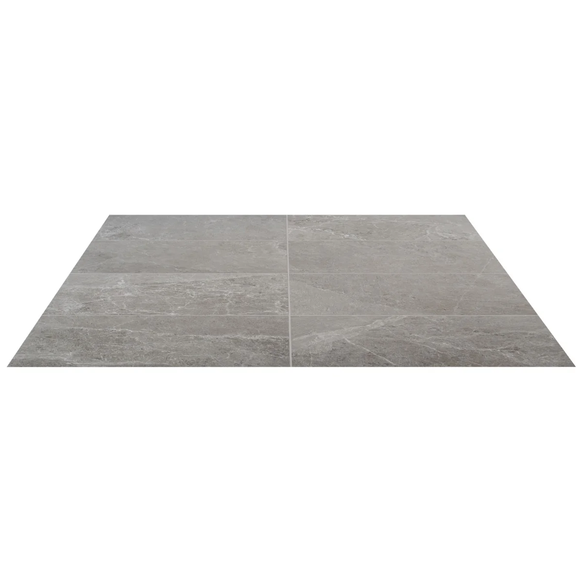 ZenTech Silver Gray 12x24 Matte Porcelain Tile - Lux Tile - Image 9