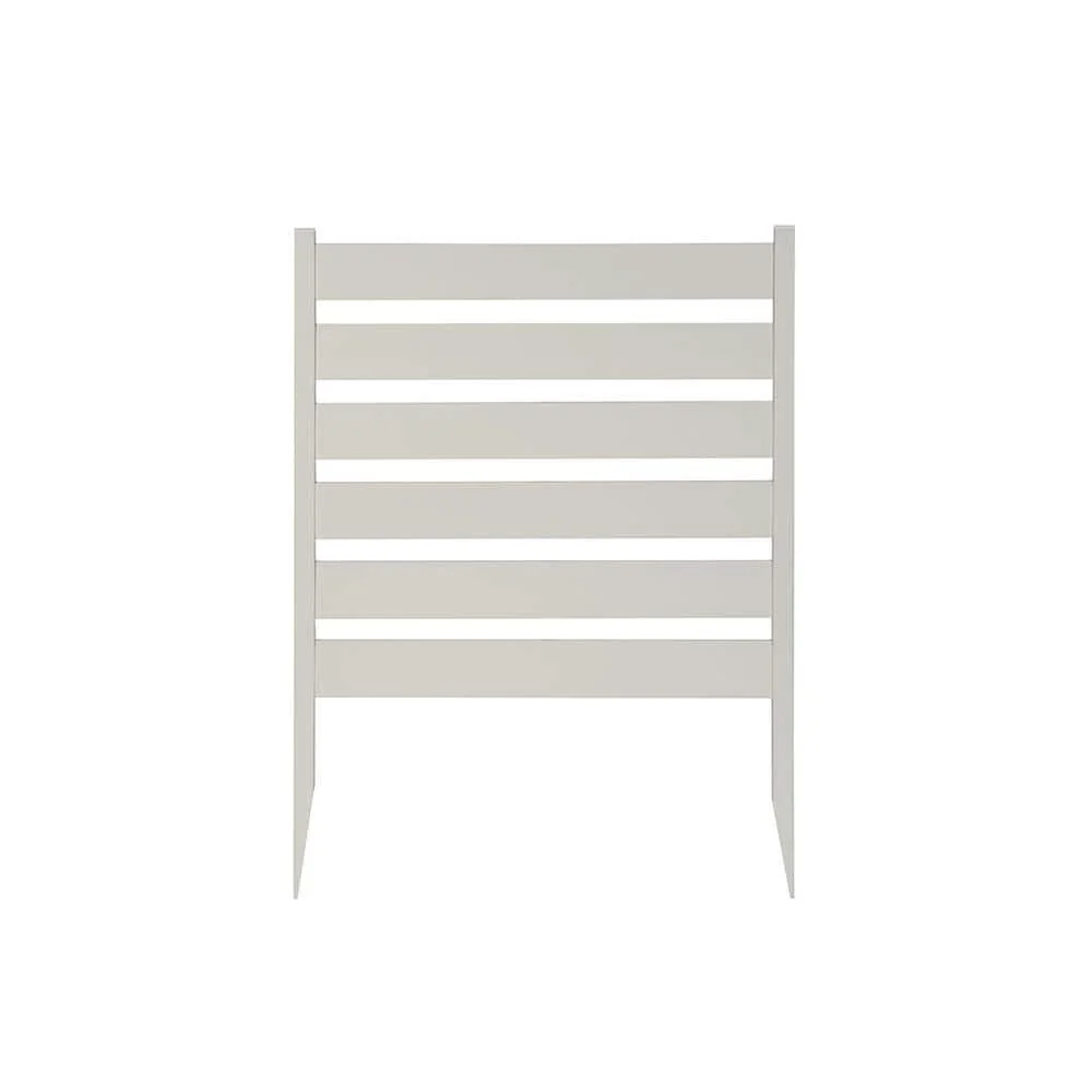 Zippity Outdoor Products Maui No-Dig White Vinyl Garden Fence Kit (3-Panels) - Image 10