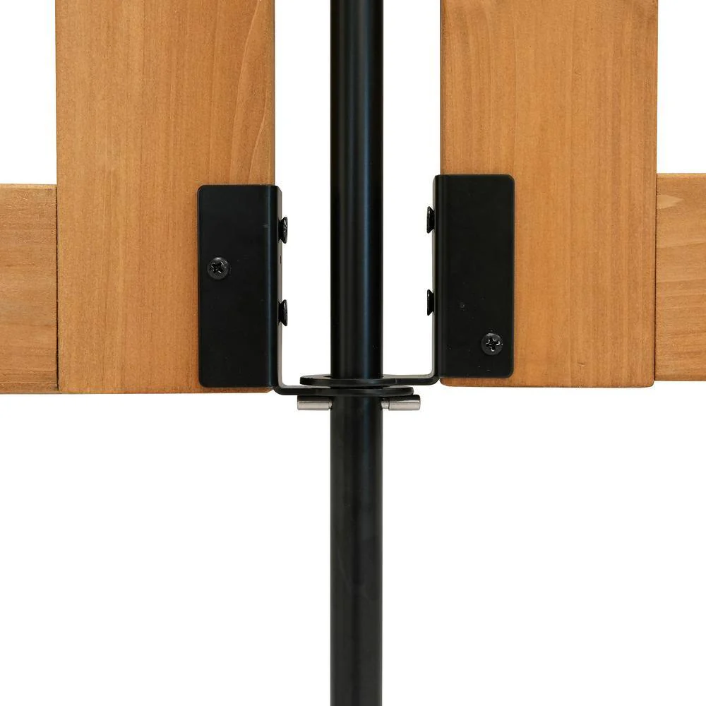 Zippity Outdoor Products Newberry Dig Free Wood Fence Kit - 48 in. x 32 in. Panels - Image 10